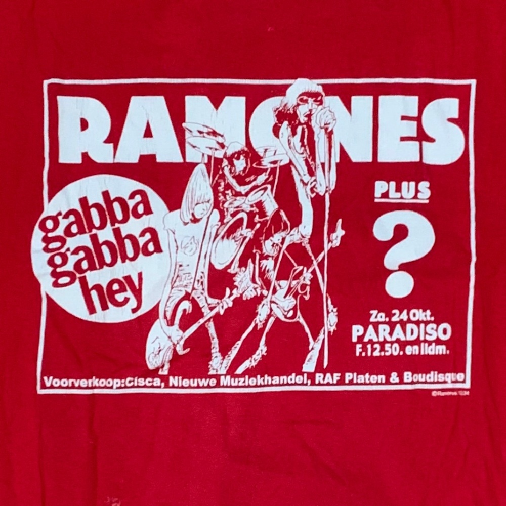 Vintage Ramones Tee from Amsterdam